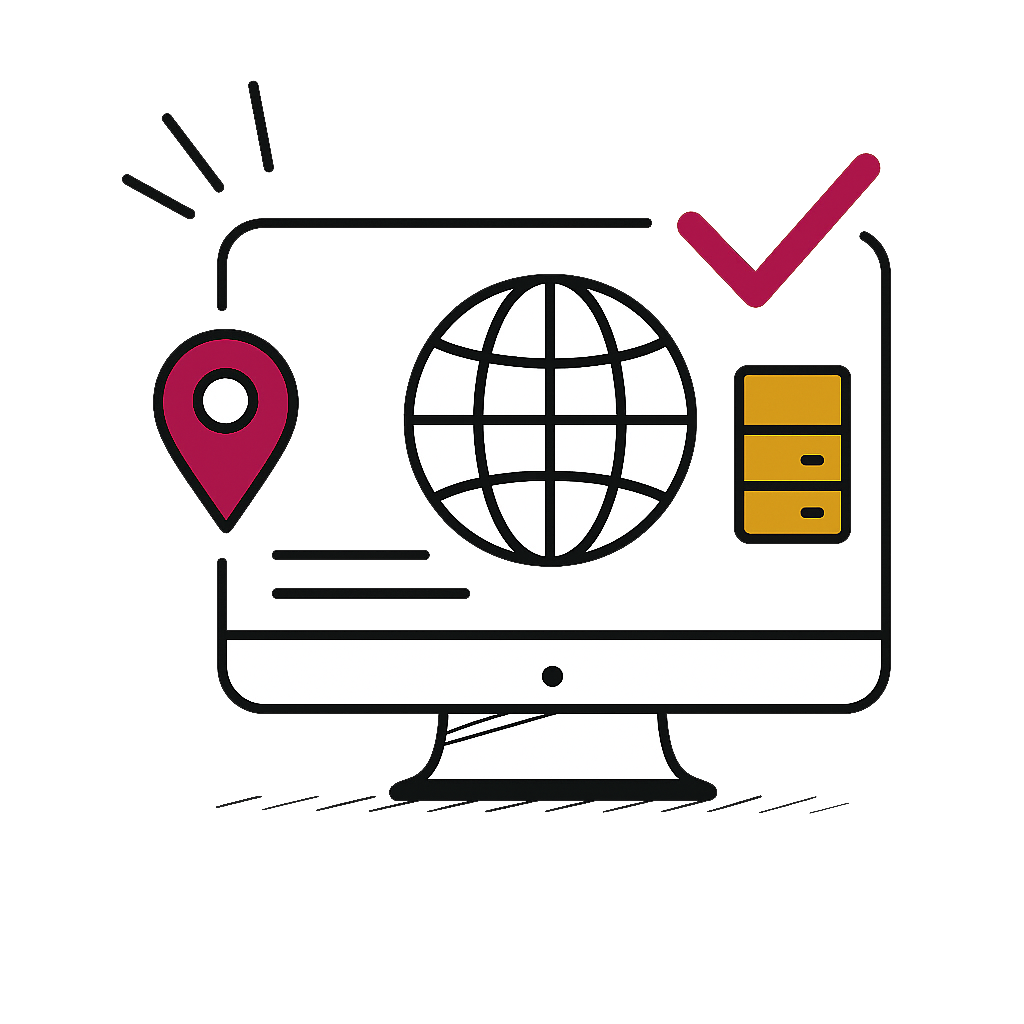 Illustration de l'optimisation SEO local d'un site vitrine